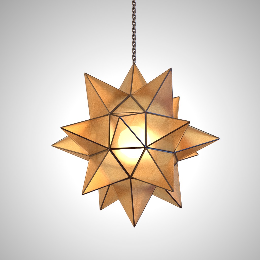 Hanging star lamp preview image 1